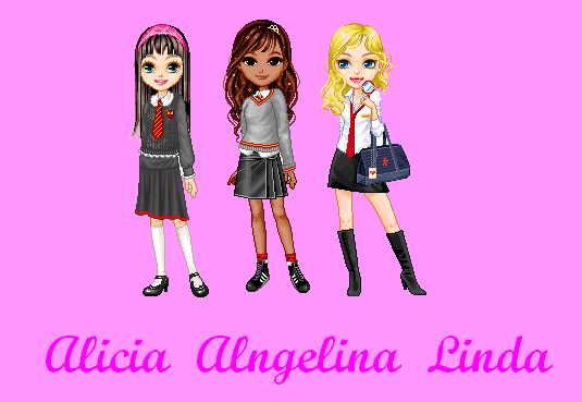 Alicia, Angelina, Linda
